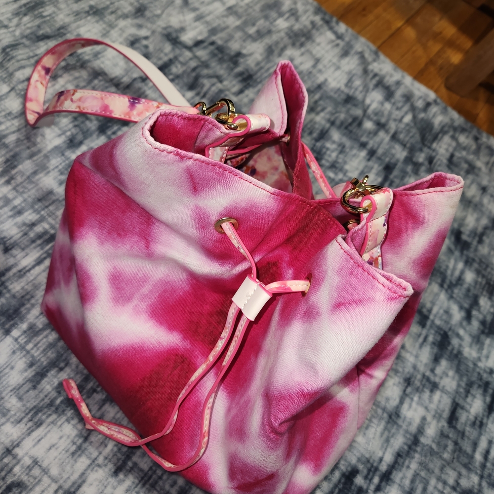 Stylish Pink Tie-Dye Women's Bag